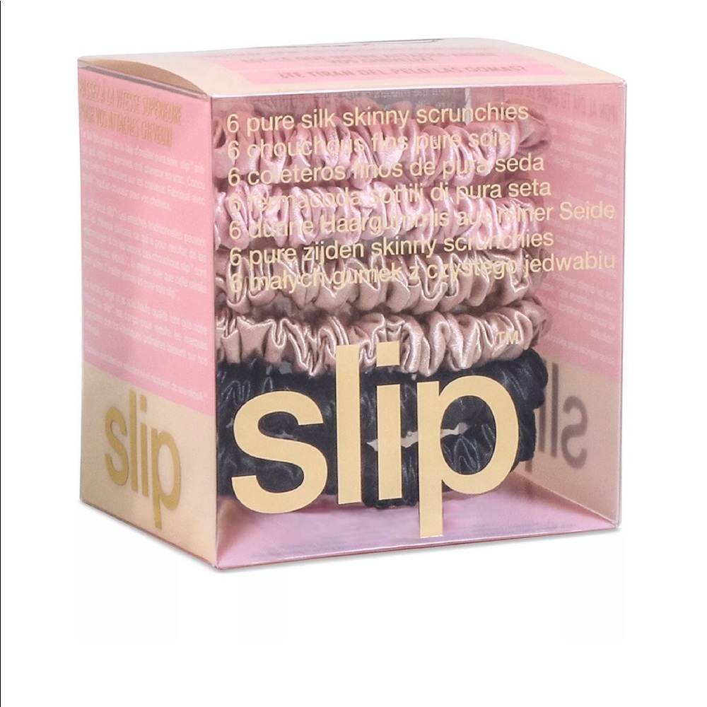Slip | Pure Silk 6-pack skinny Scrunchies